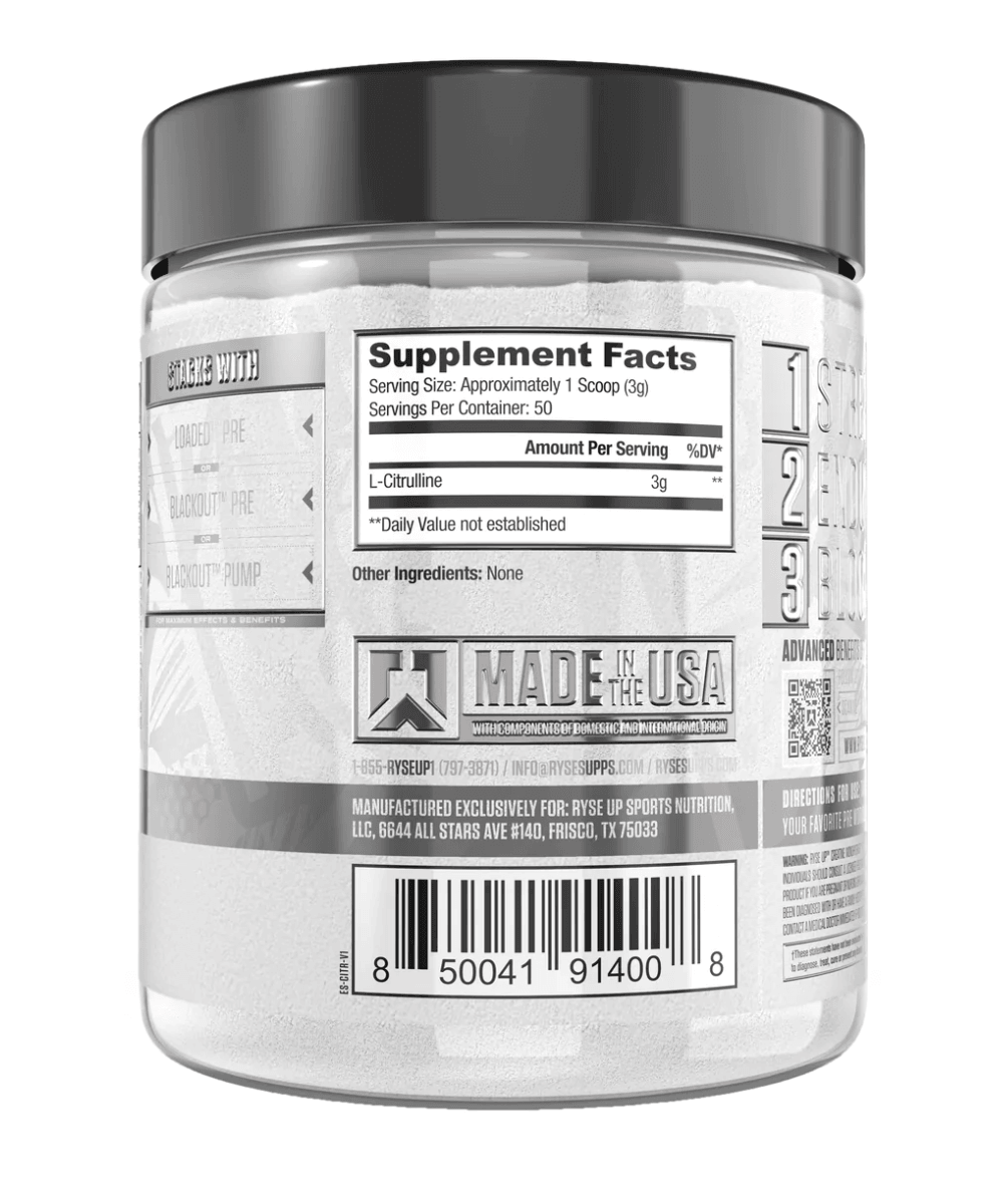 RYSE | L-Citrulline (150 grams)