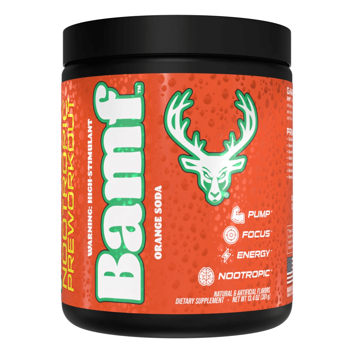 Bucked Up | BAMF | High Stimulant Pre-Workout