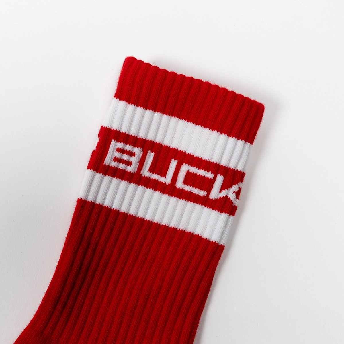 Bucked Up | Crew Socks | 3 Pack Red/White/Black