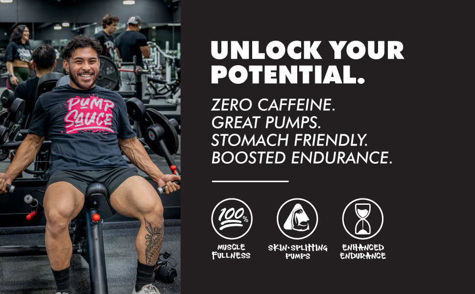 Pump Sauce | Liquid Glycerol | Stim-Free Pre-Workout