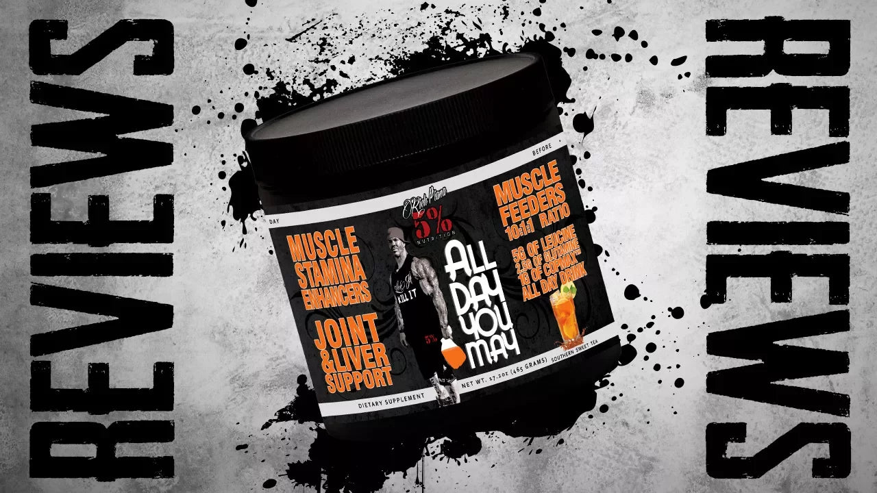 5% Nutrition | All Day You May | 10:1:1 BCAA - In Action | Nutrastop