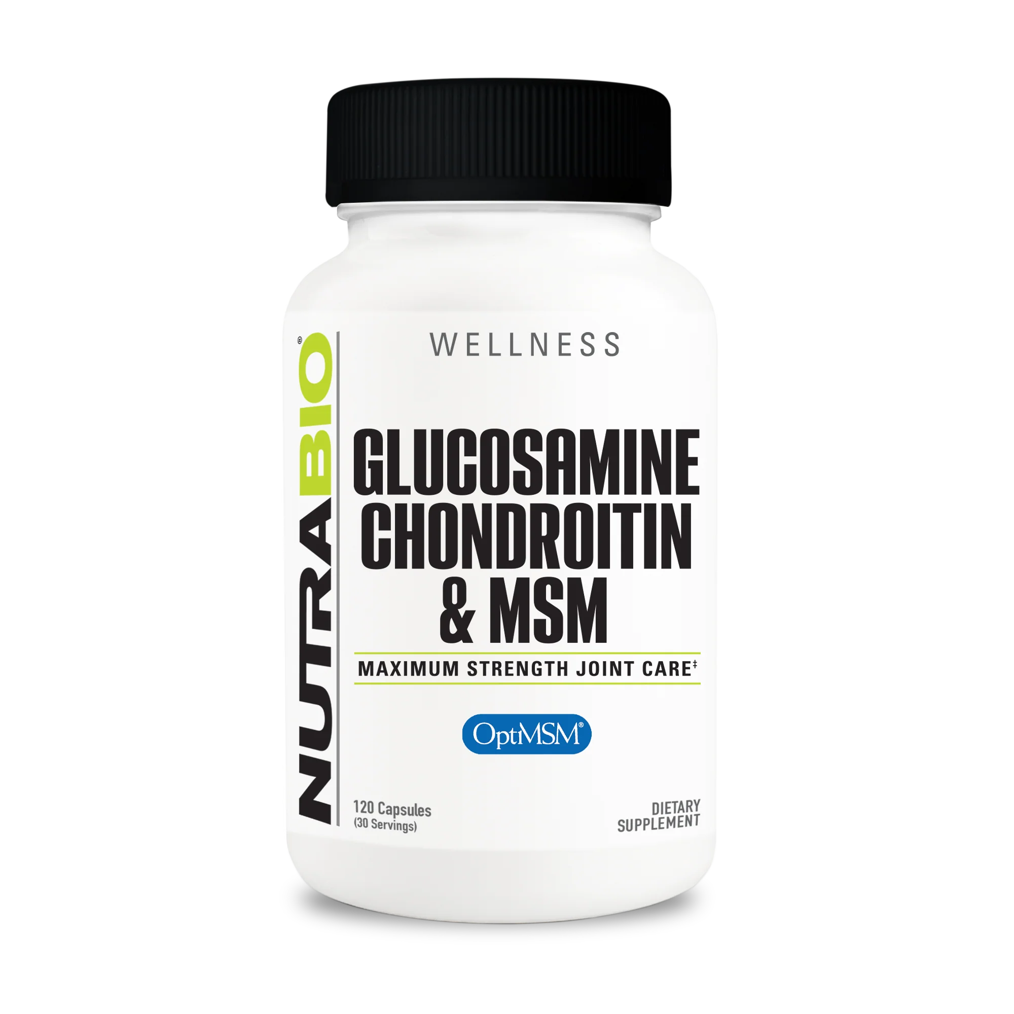 Nutra Bio | Glucosamine Chondroitin & MSM | Maximum Strength Joint Care
