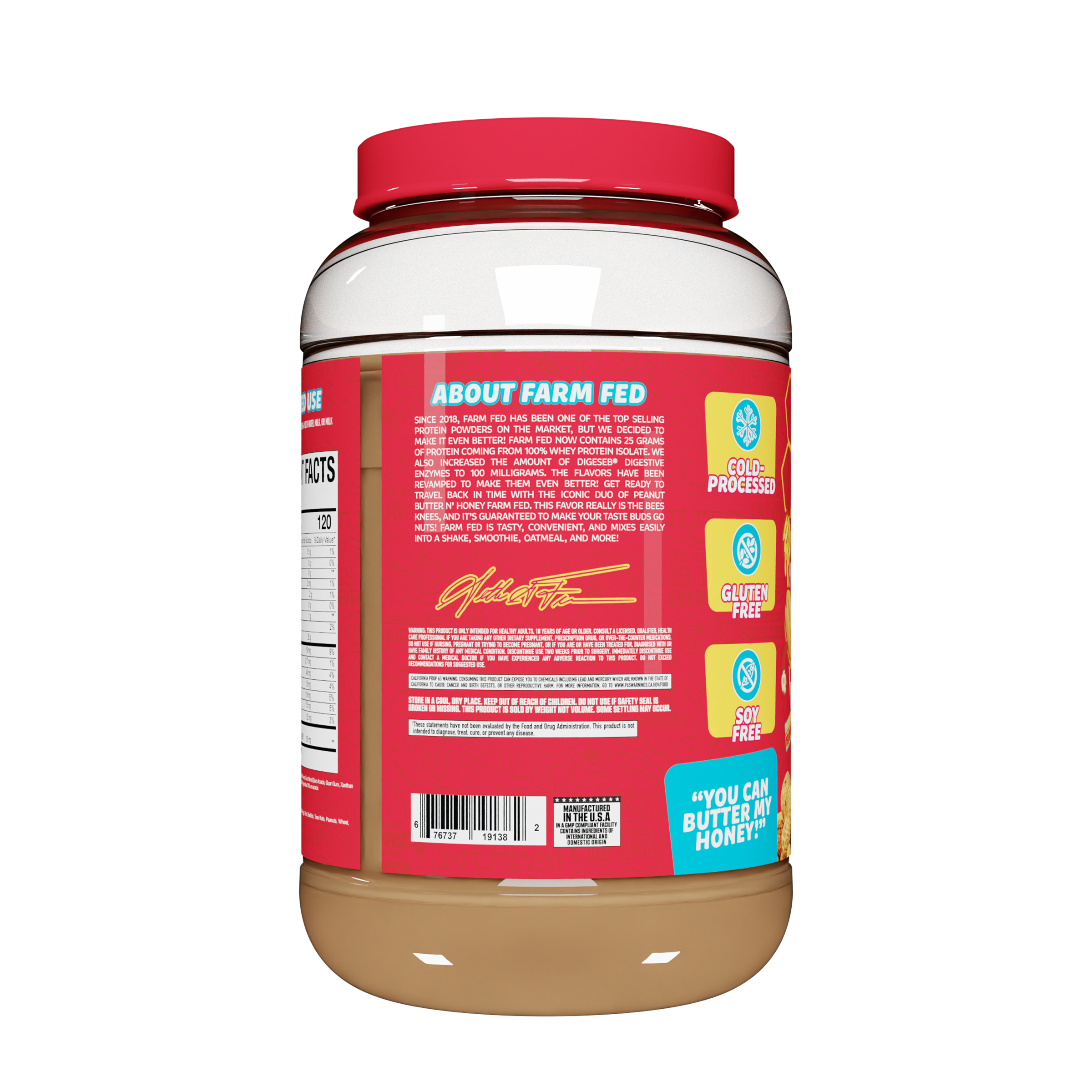 Axe & Sledge | Farm Fed Protein | 100% Whey Protein Isolate