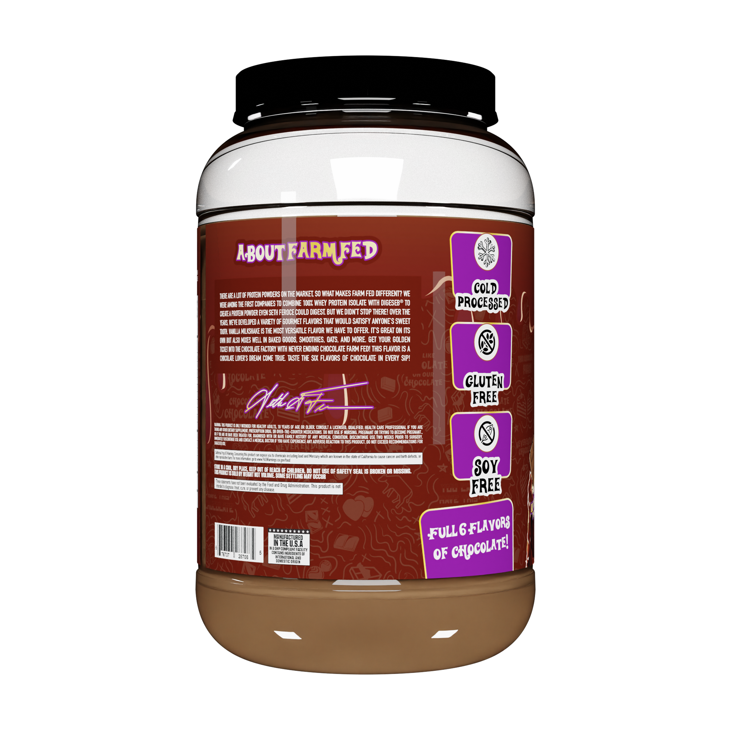 Axe & Sledge | Farm Fed Protein | 100% Whey Protein Isolate