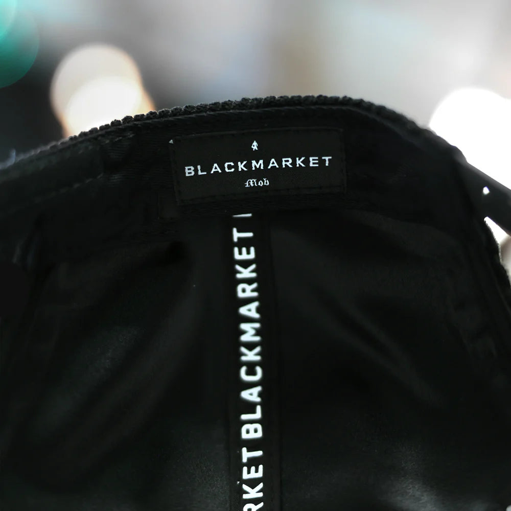 Blackmarket | "BxM"  Corduroy Suede CaP