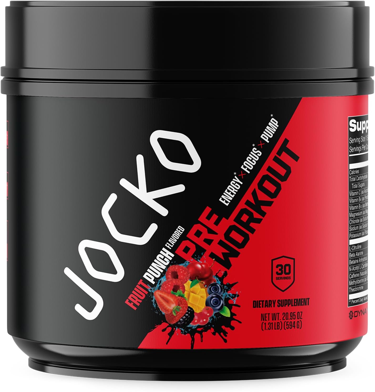 Jocko Fuel | Pre Workout | 30 Serving