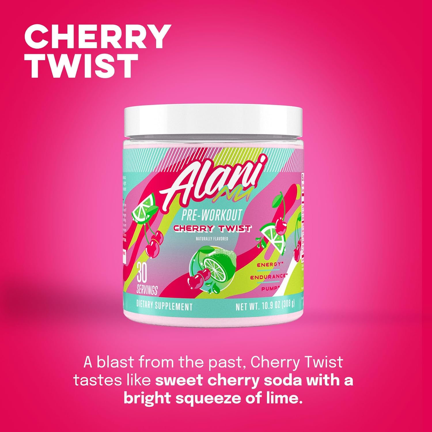 Alani Nu | Pre-Workout | 30 Servings (Full Size, not grocery 20 serv)