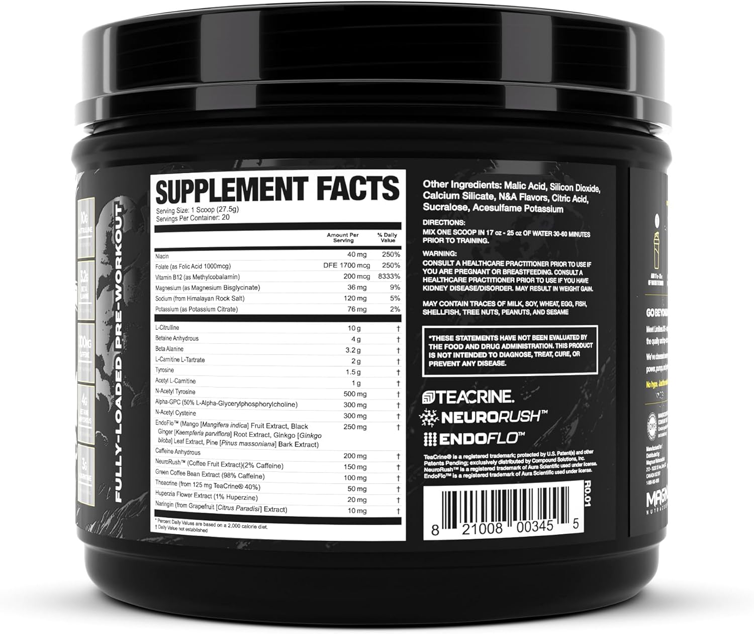 Magnum | Limitless X16 | Pre-workout