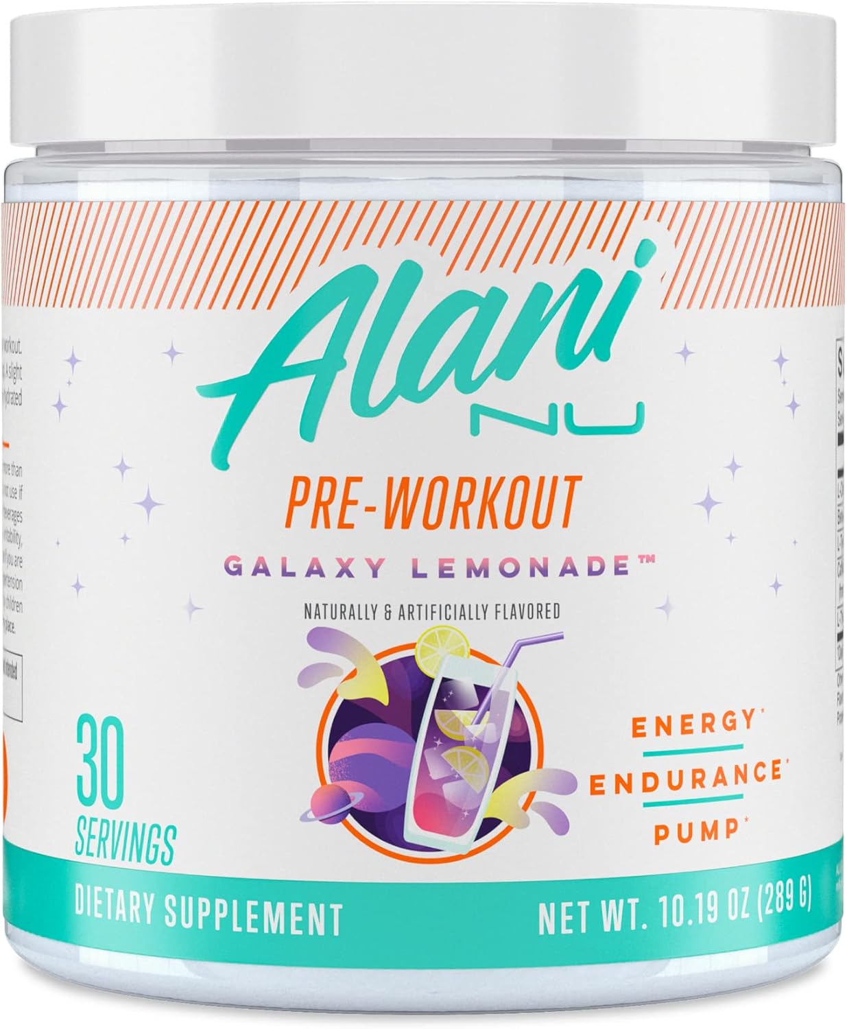 Alani Nu | Pre-Workout | 30 Servings (Full Size, not grocery 20 serv)
