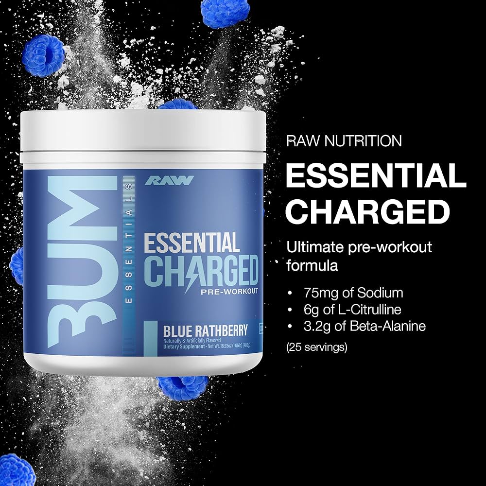 Raw Nutrition | Bum Essential Charged | Pre-Workout