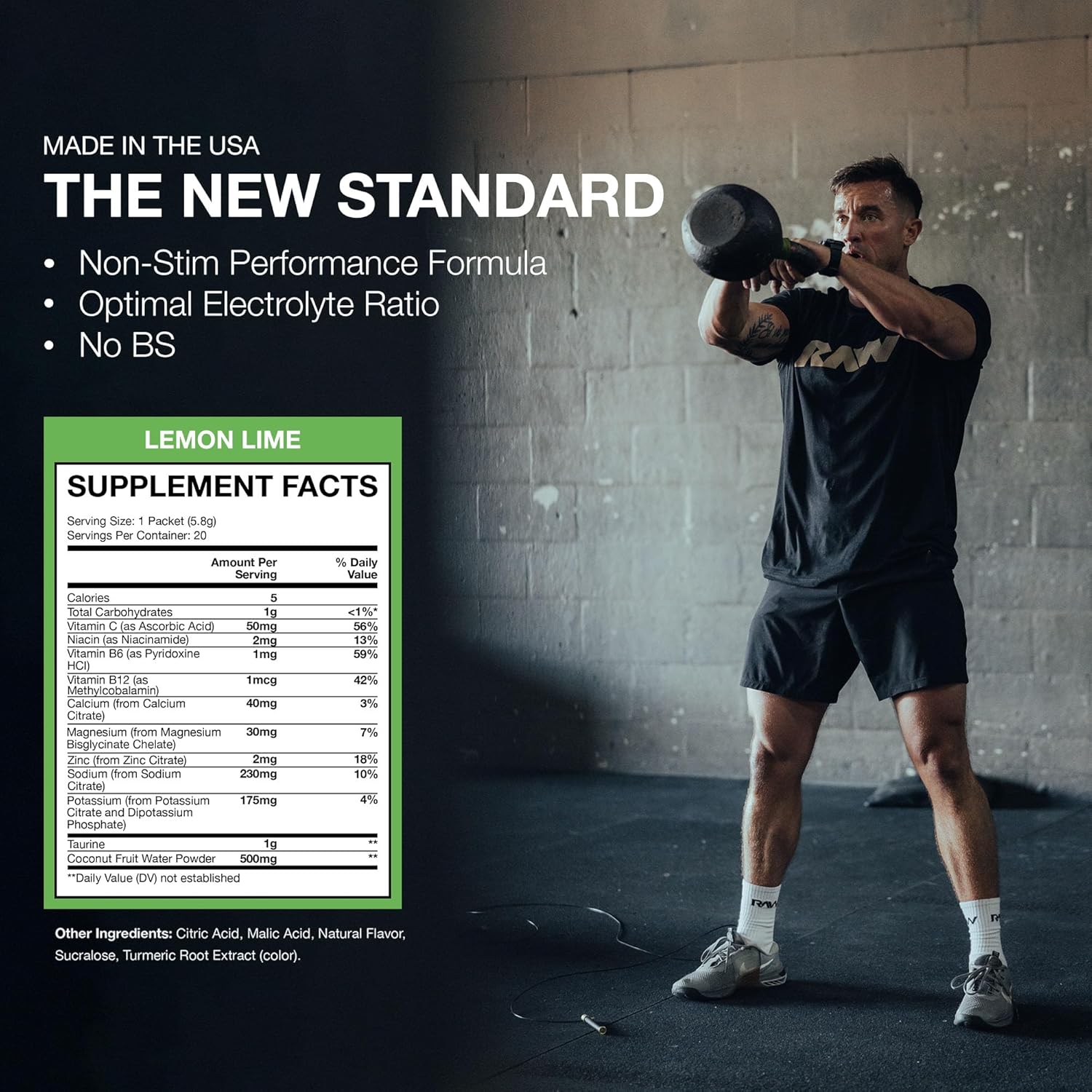 Raw | BUM Hydration | Electrolyte Formula