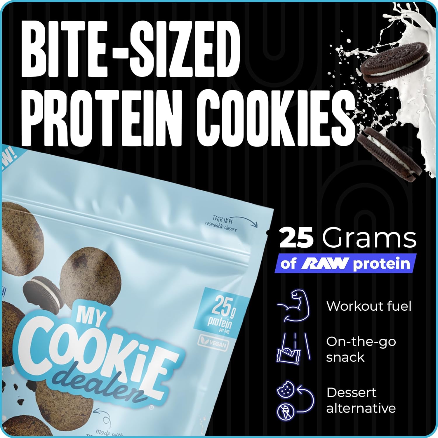 My Cookie Dealer | Bite Sized Protein Cookies