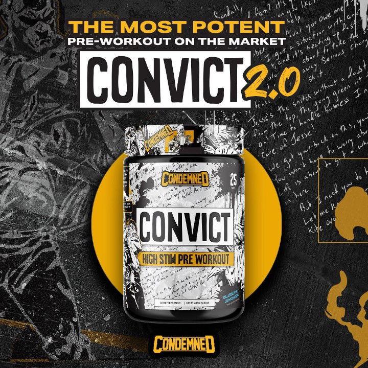 Condemned | Convict Pre-workout | (25 servings)