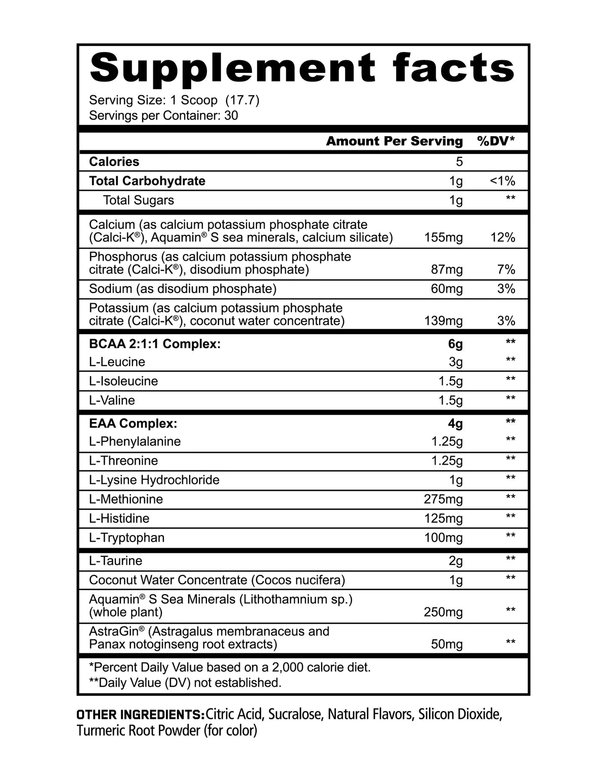 Panda Aminos | BCAA + EAA + Hydration + Electrolytes