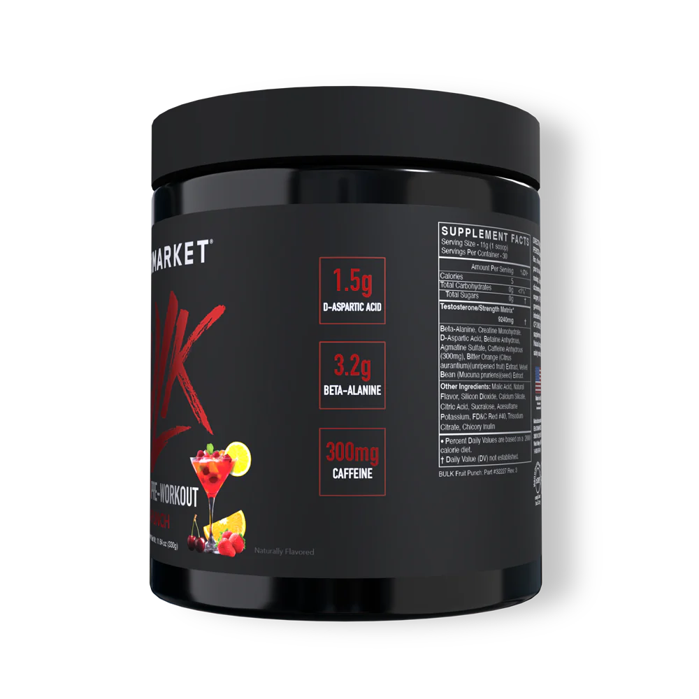 BlackMarket | Bulk | Strenght Focused Pre Workout
