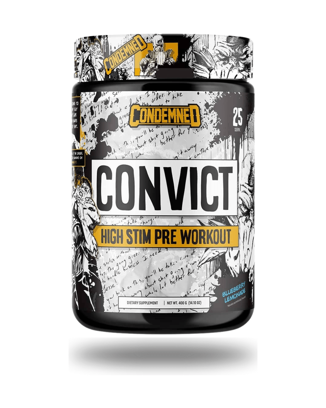 Condemned | Convict Pre-workout | (25 servings)
