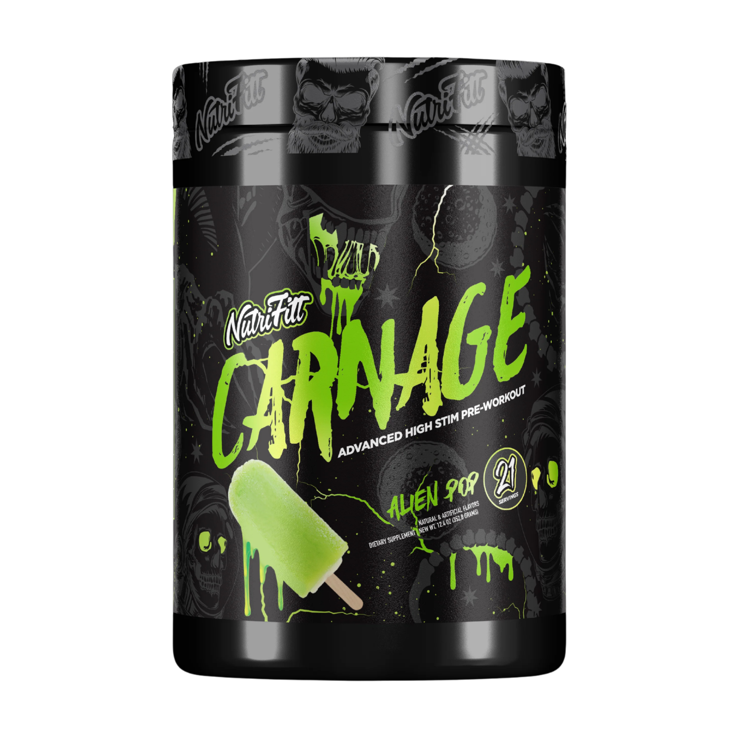 NutriFitt | Carnage | Advanced High-Stim Pre-Workout