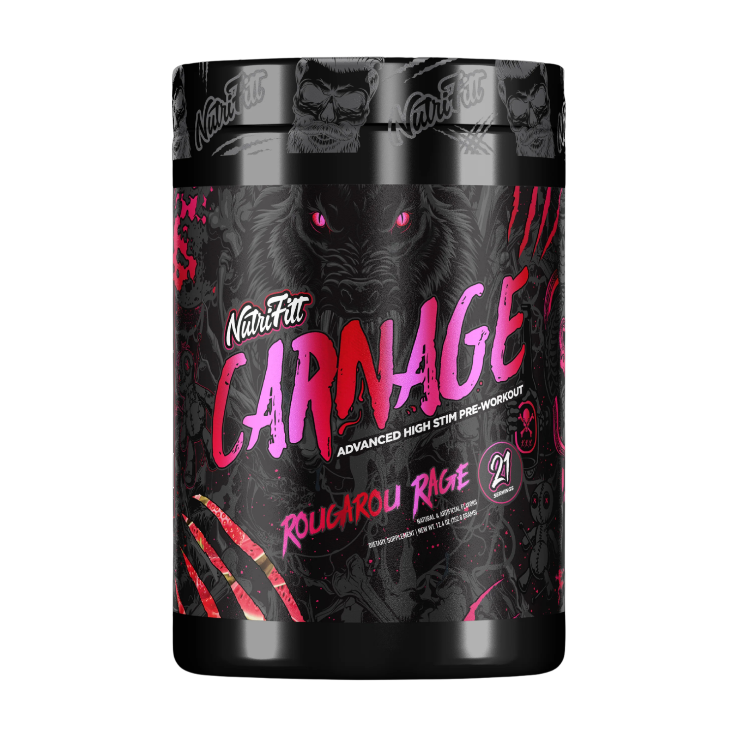 NutriFitt | Carnage | Advanced High-Stim Pre-Workout