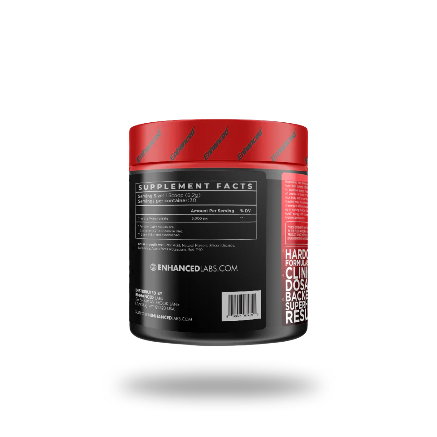 Enhanced | Flavored Creatine Monohydrate | 30 Serving