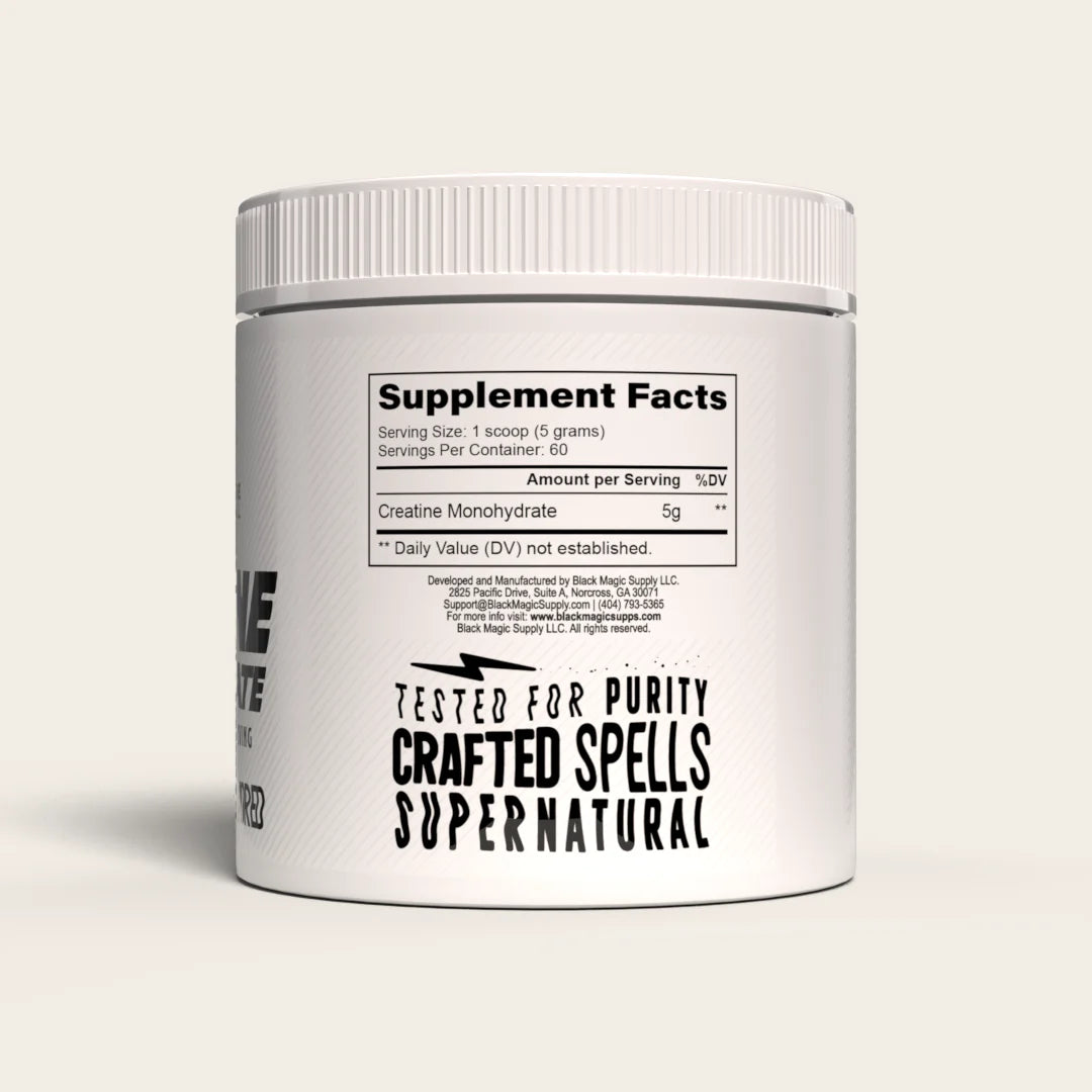 Black Magic | Creatine Monohydrate | 300g (60 serving)