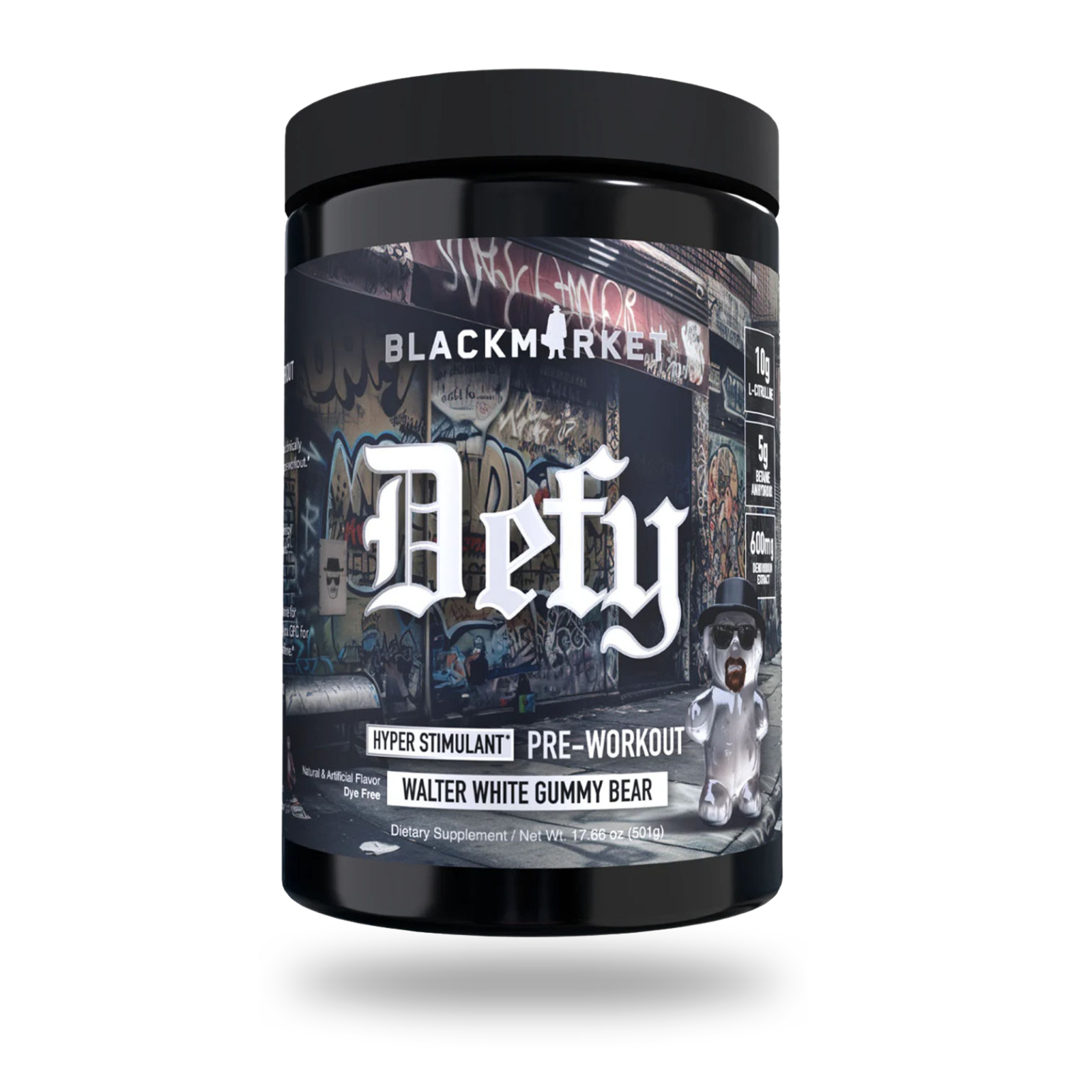 Blackmarket | Defy | Hyper Stimulant Pre Workout