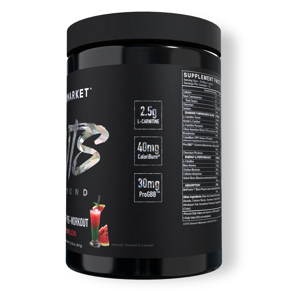 Blackmarket | Cuts Diamond | Thermogenic Pre Workout