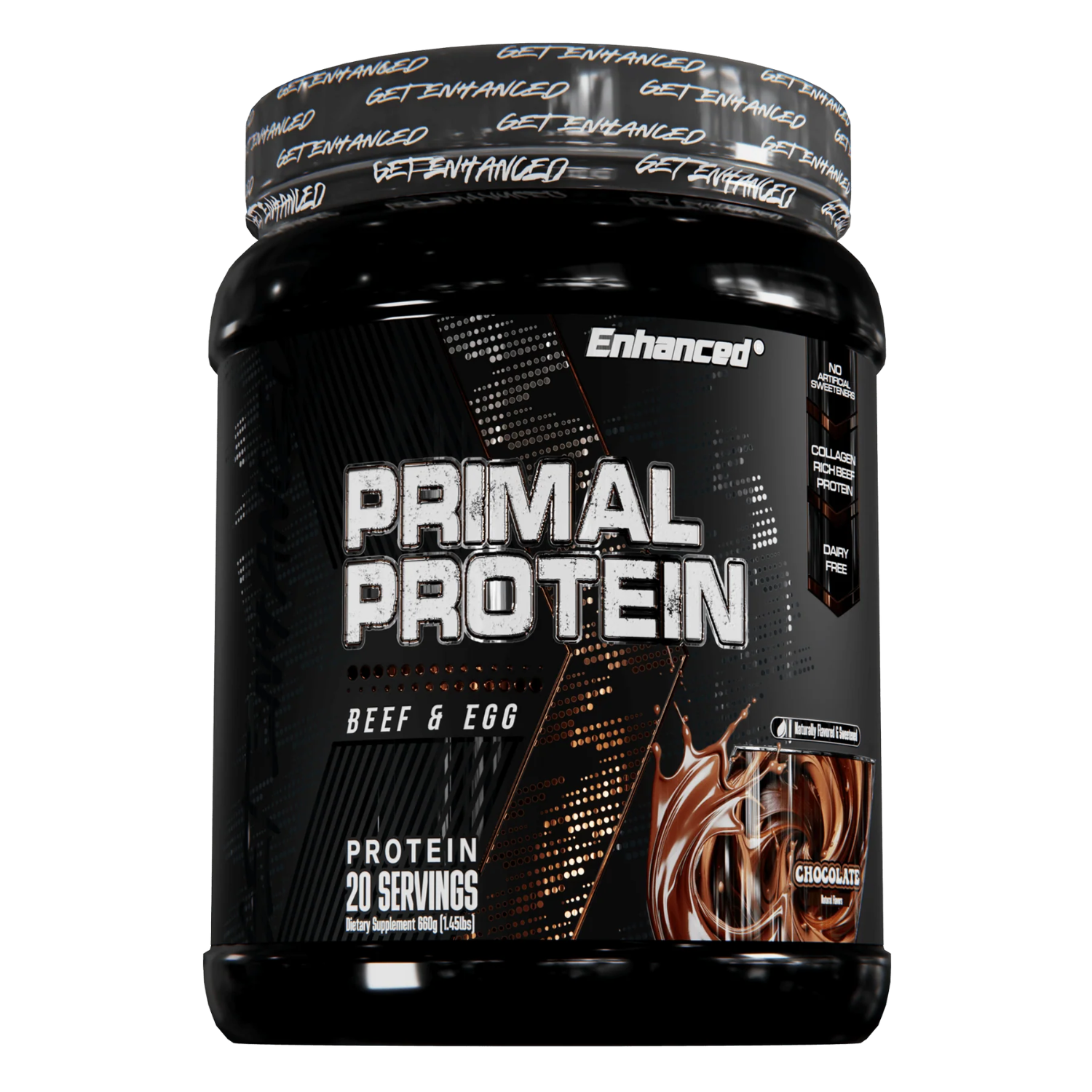 Enhanced | Primal Protein | Beef + Egg Protein