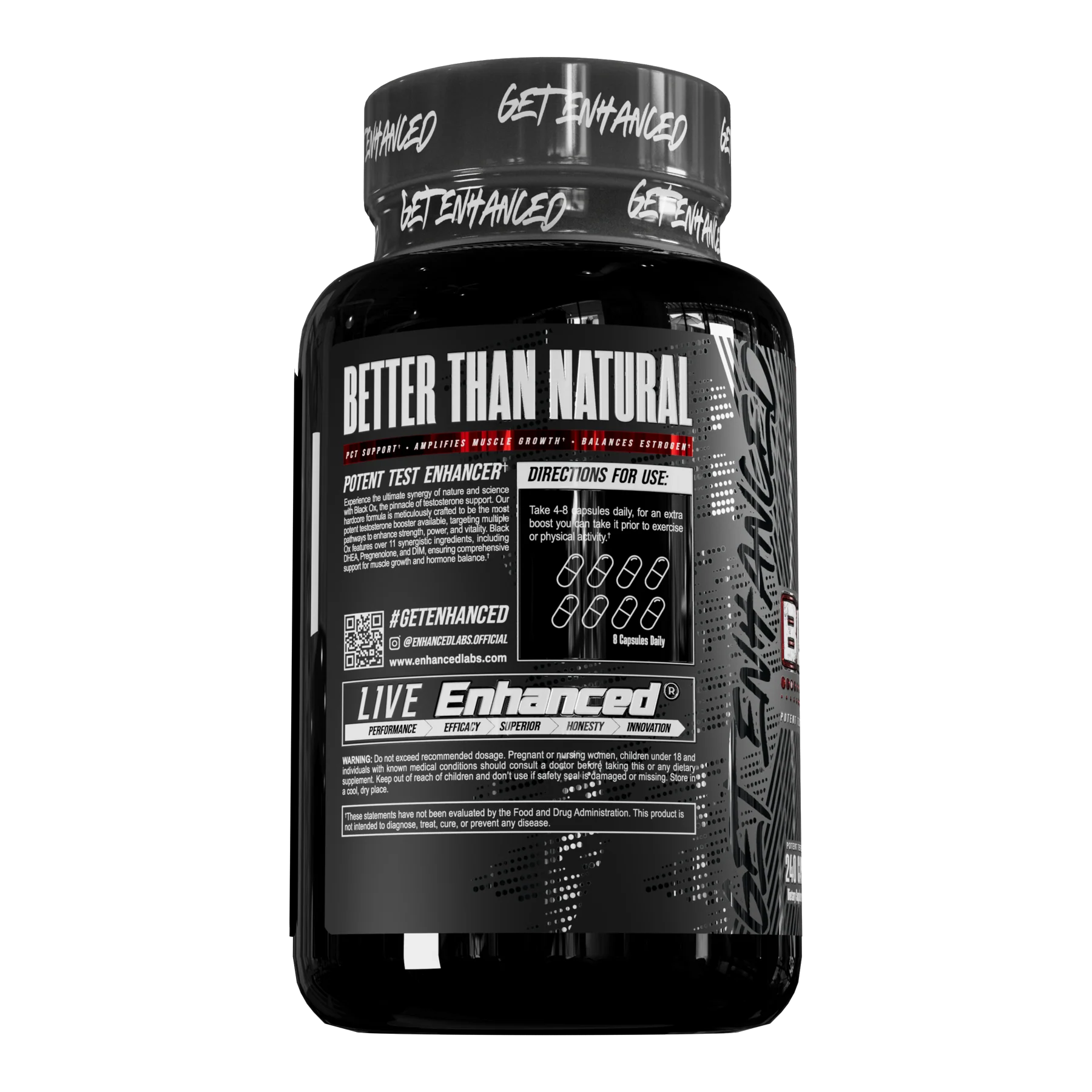 Enhanced | Black Ox | Potent Test Enhancer
