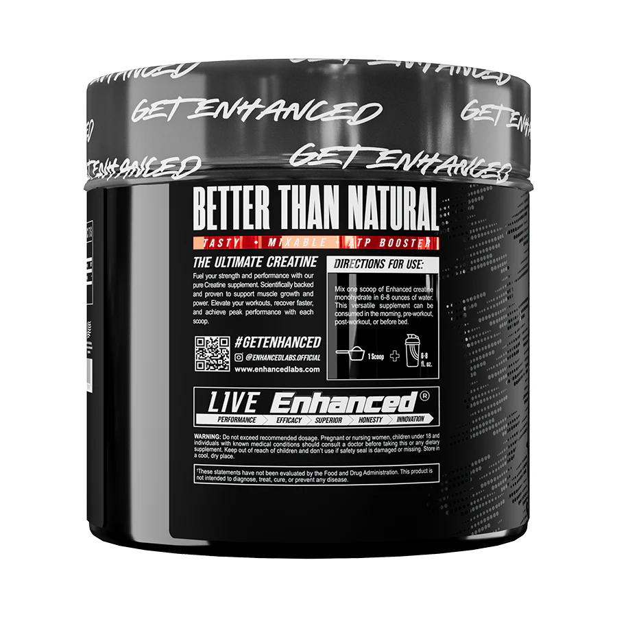 Enhanced | Flavored Creatine Monohydrate | 30 Serving