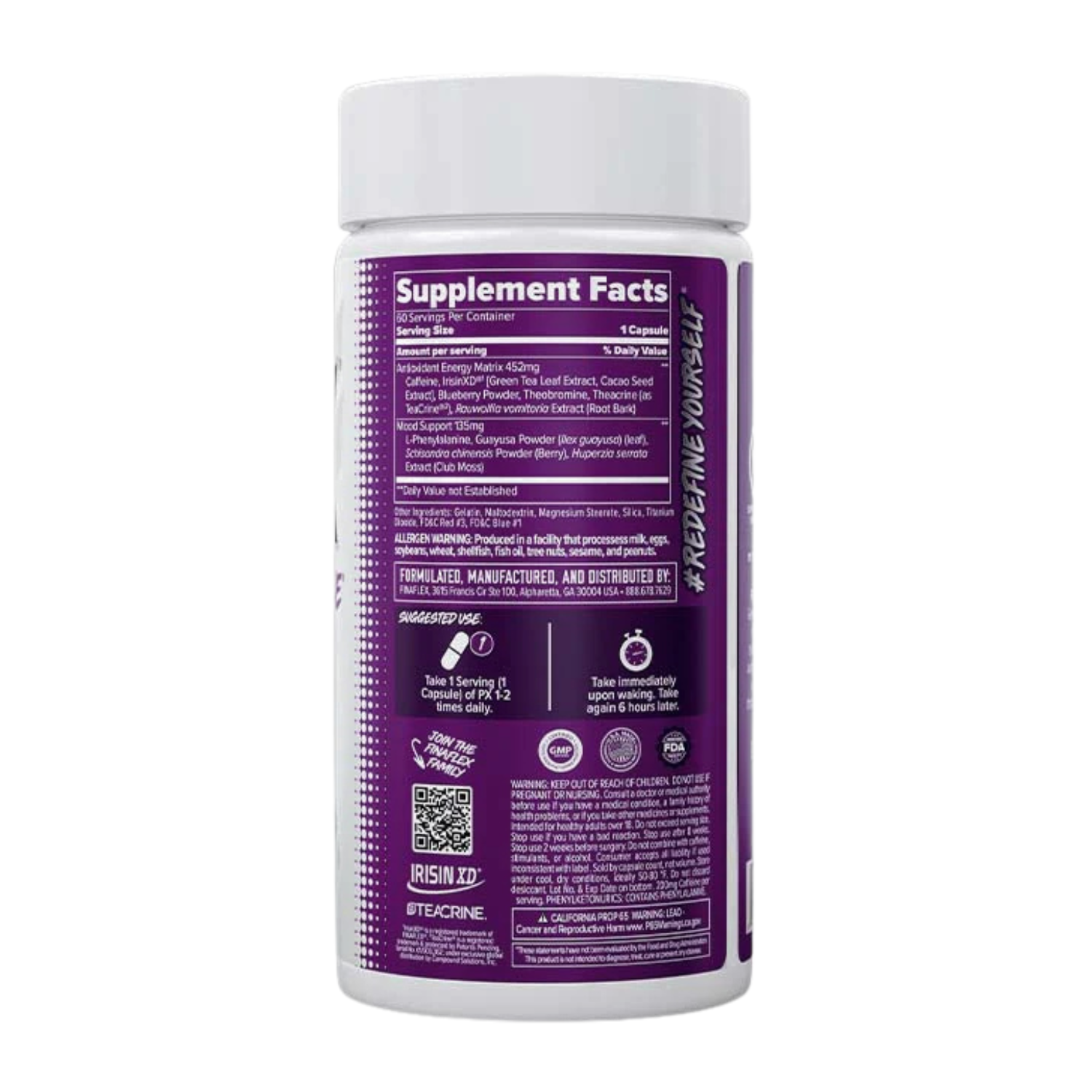 Finaflex | PX Pro Xanthine | Thermogenic Fat Burner