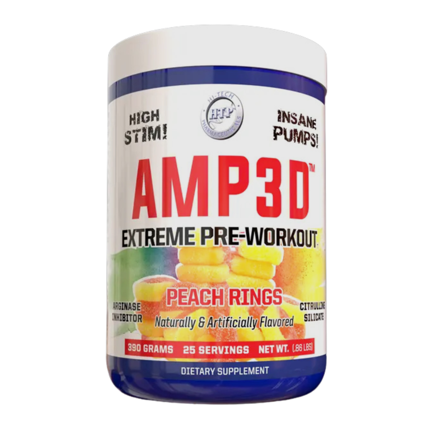 Hi Tech | AMP3D | Pre-Workout & Advanced Nitric Oxide Supplement
