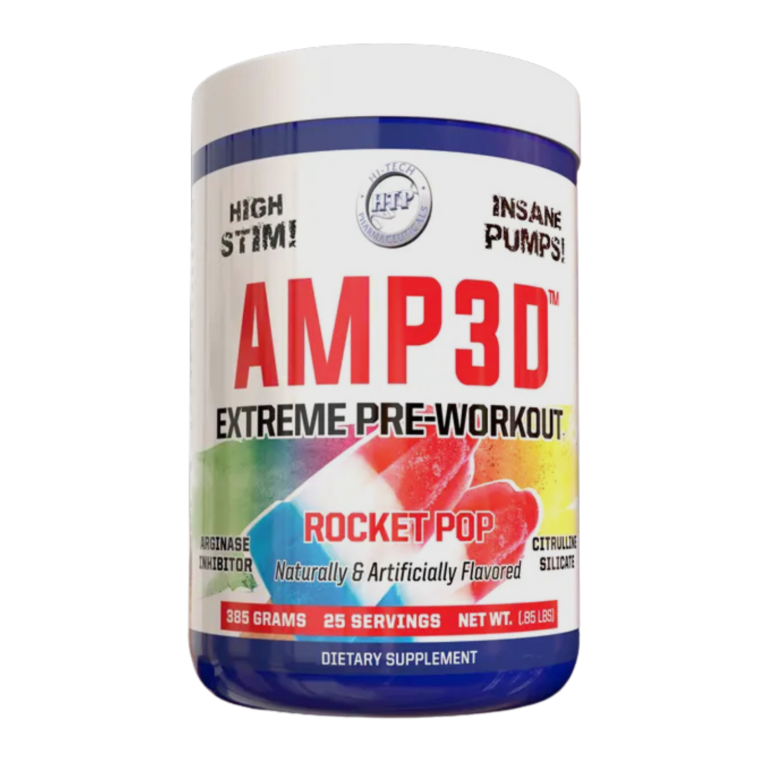 Hi Tech | AMP3D | Pre-Workout & Advanced Nitric Oxide Supplement