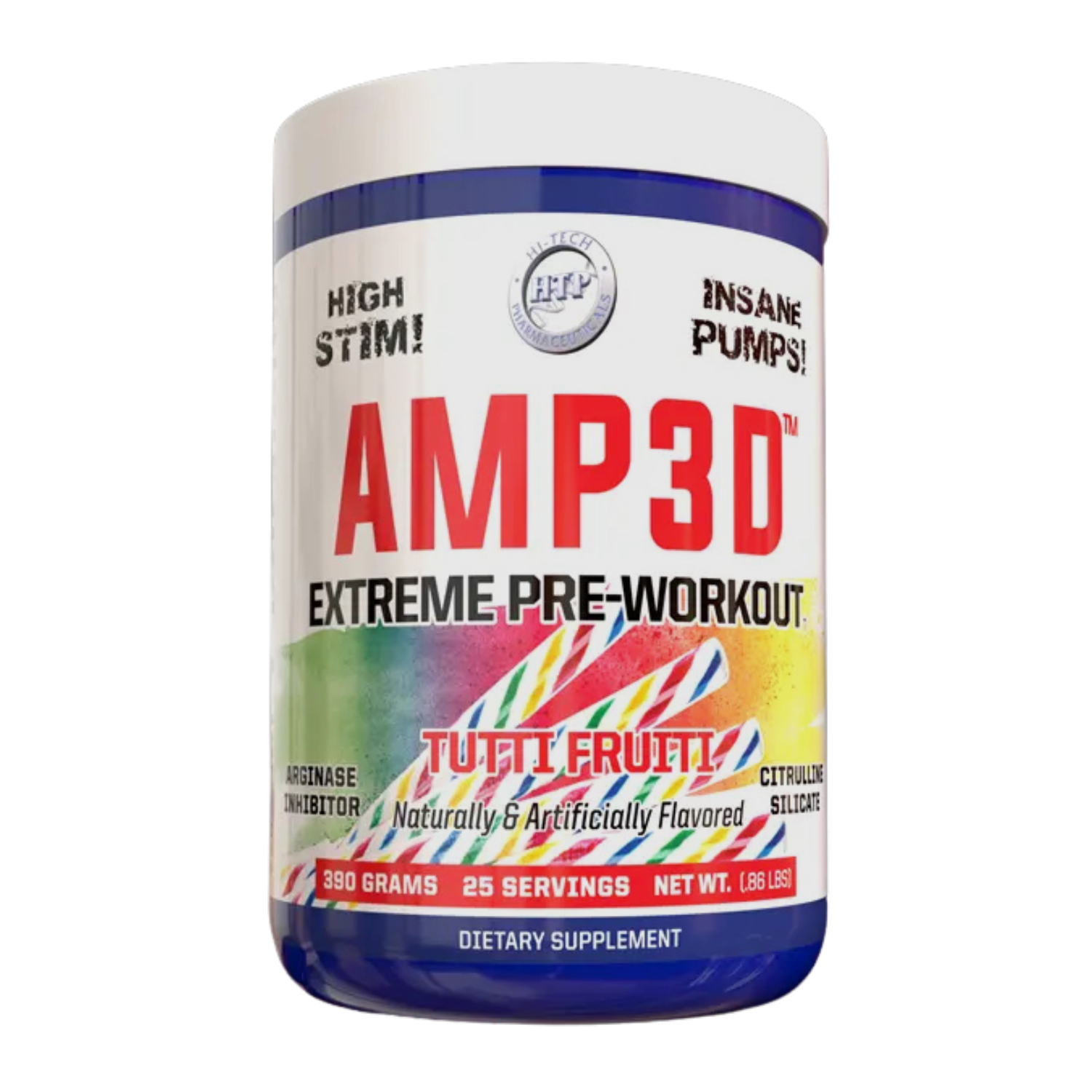 Hi Tech | AMP3D | Pre-Workout & Advanced Nitric Oxide Supplement