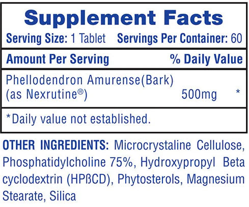 Hi Tech Pharma | Nexrutine | Joint Health, Circulation, and Antioxidant Support