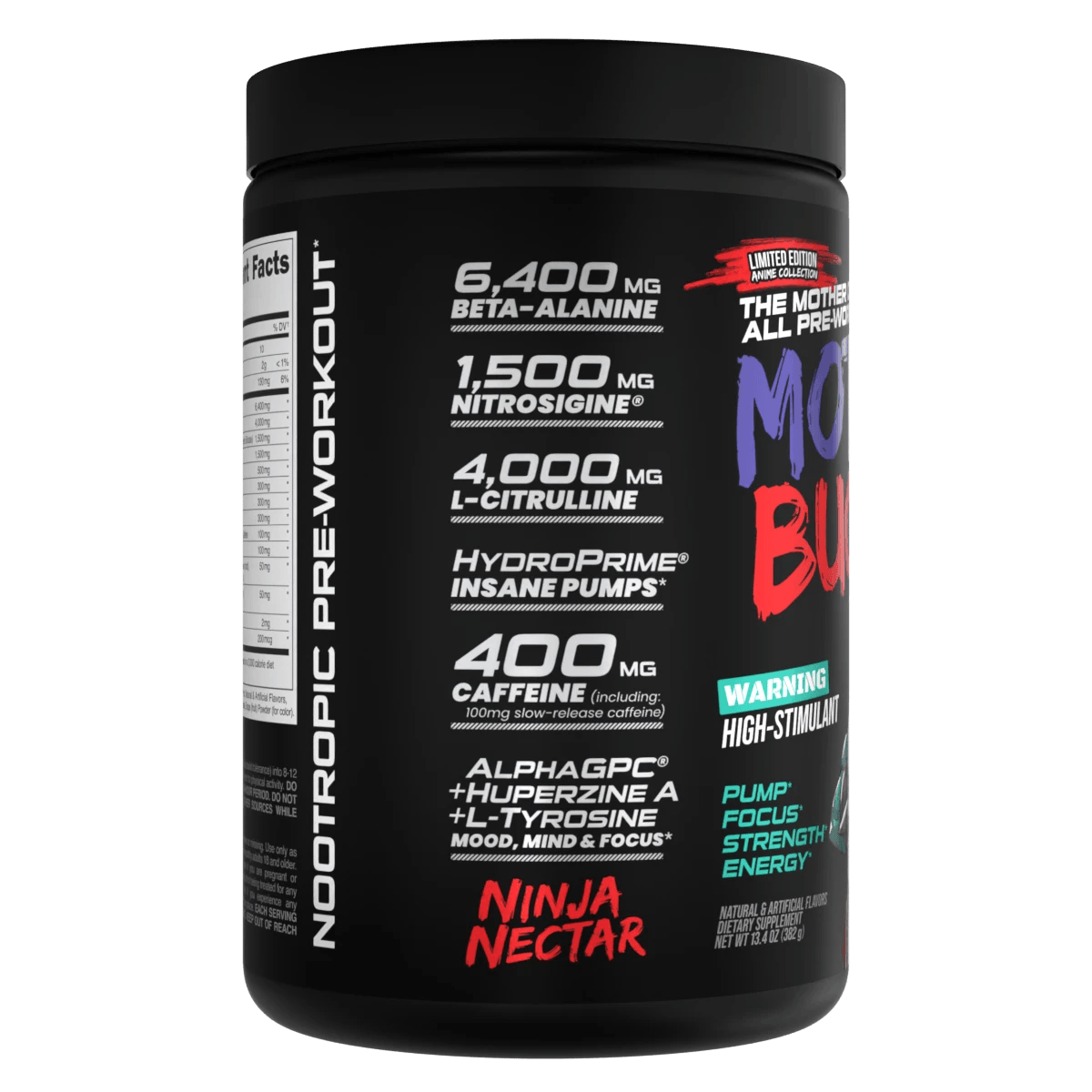 Bucked Up | MotherBucker Preworkout | Anime Series