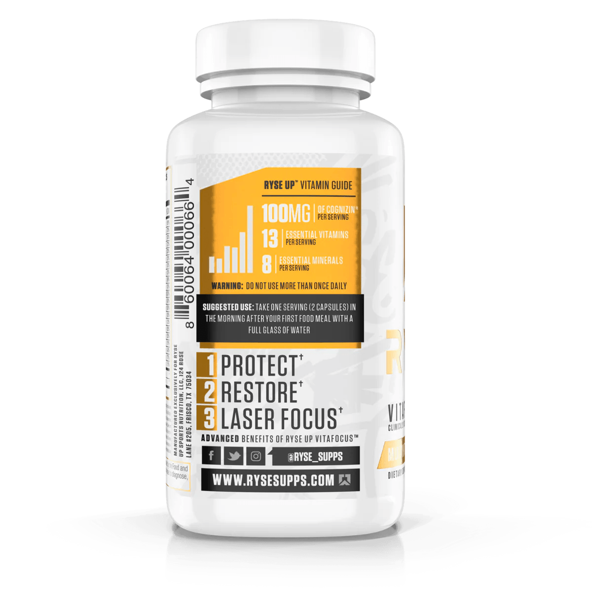 RYSE | Vitafocus | Multivitamin + Nootropic