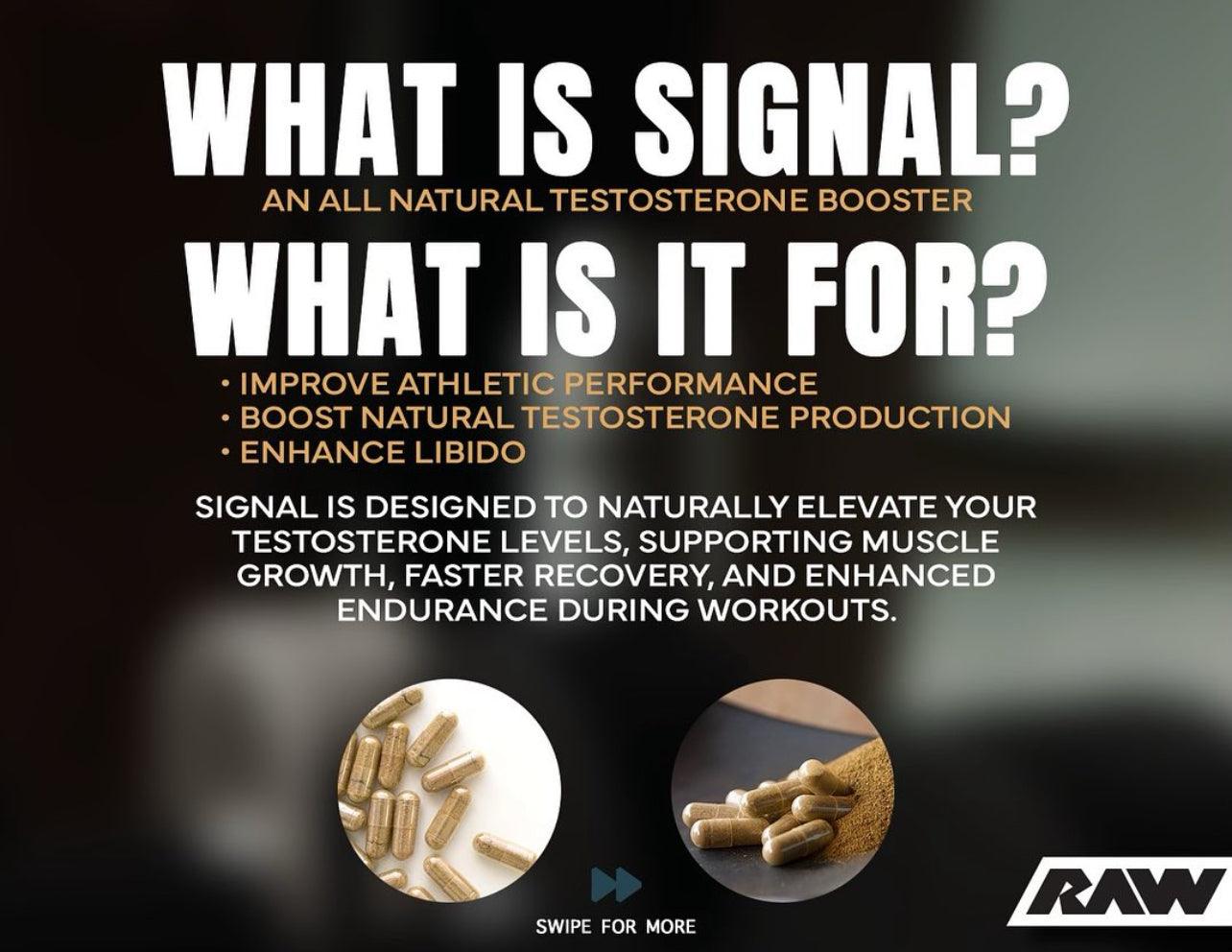 Raw Nutrition | Signal | Ultimate Natural Test Boost