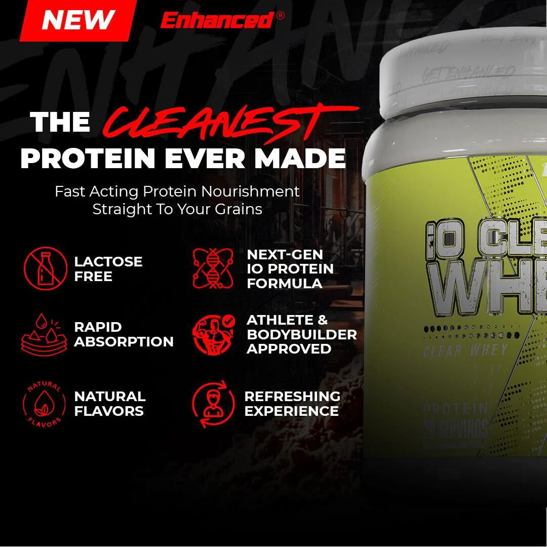 Enhanced | IO Clear Whey | 20 serving
