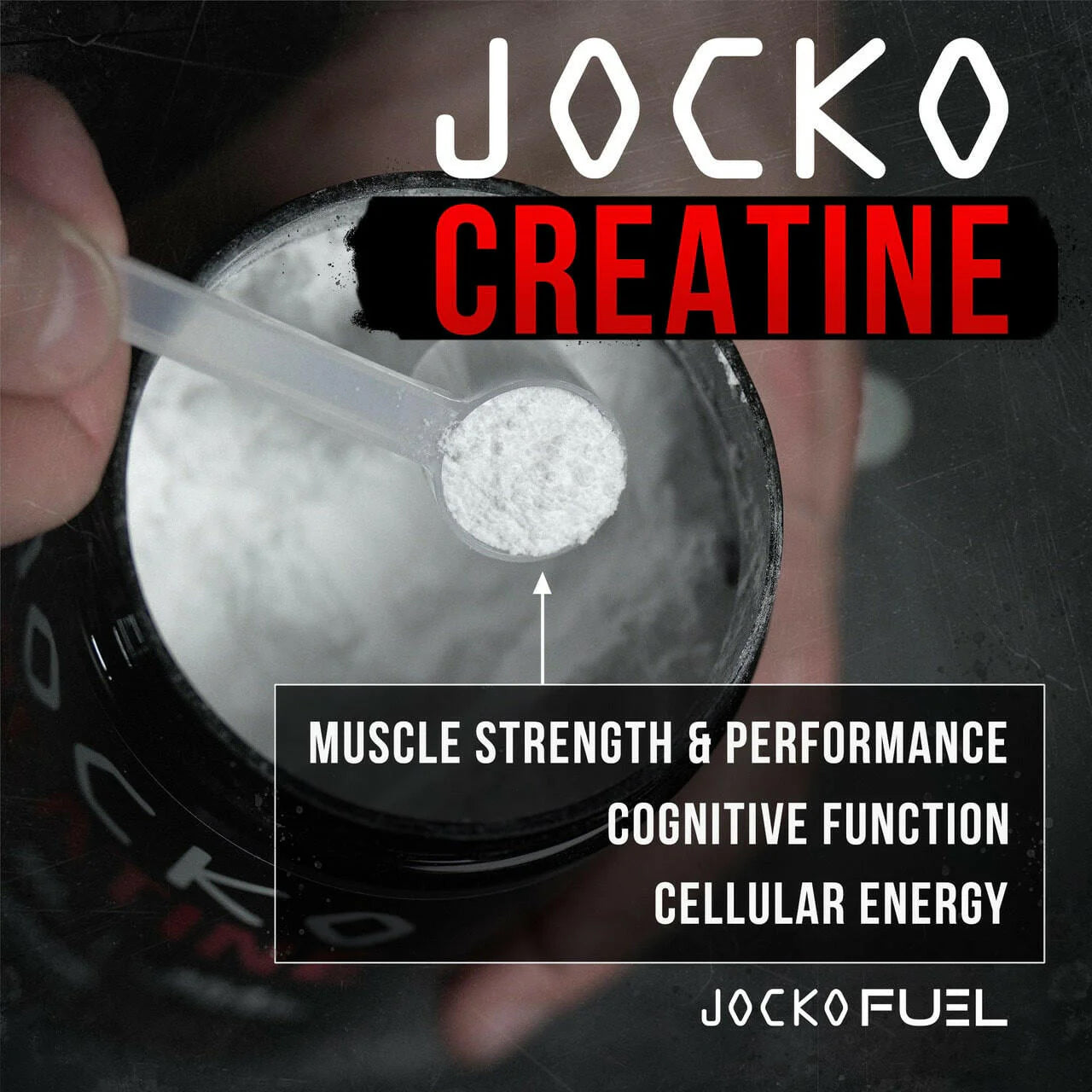 Jocko Fuel | Creatine | 90 Servings