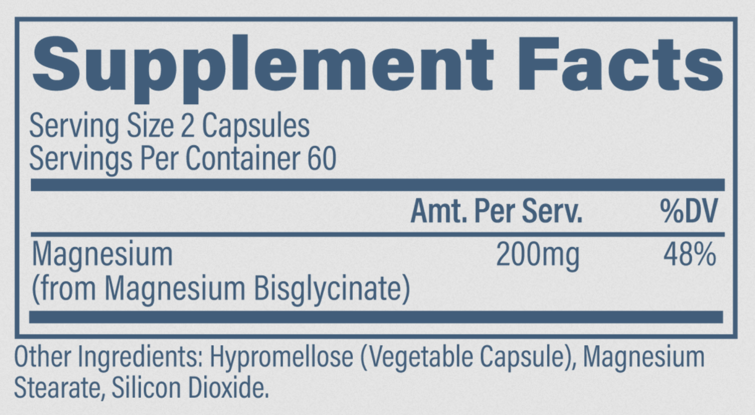 Revive | Mag Glycinate | 120 Capsules