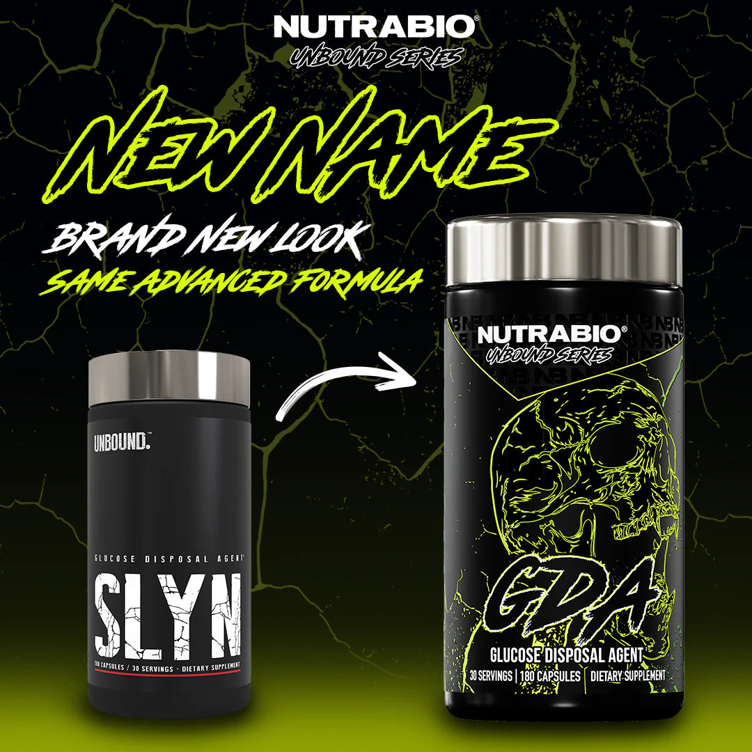 NutraBio | Unbound Series | GDA | 180 Capsules