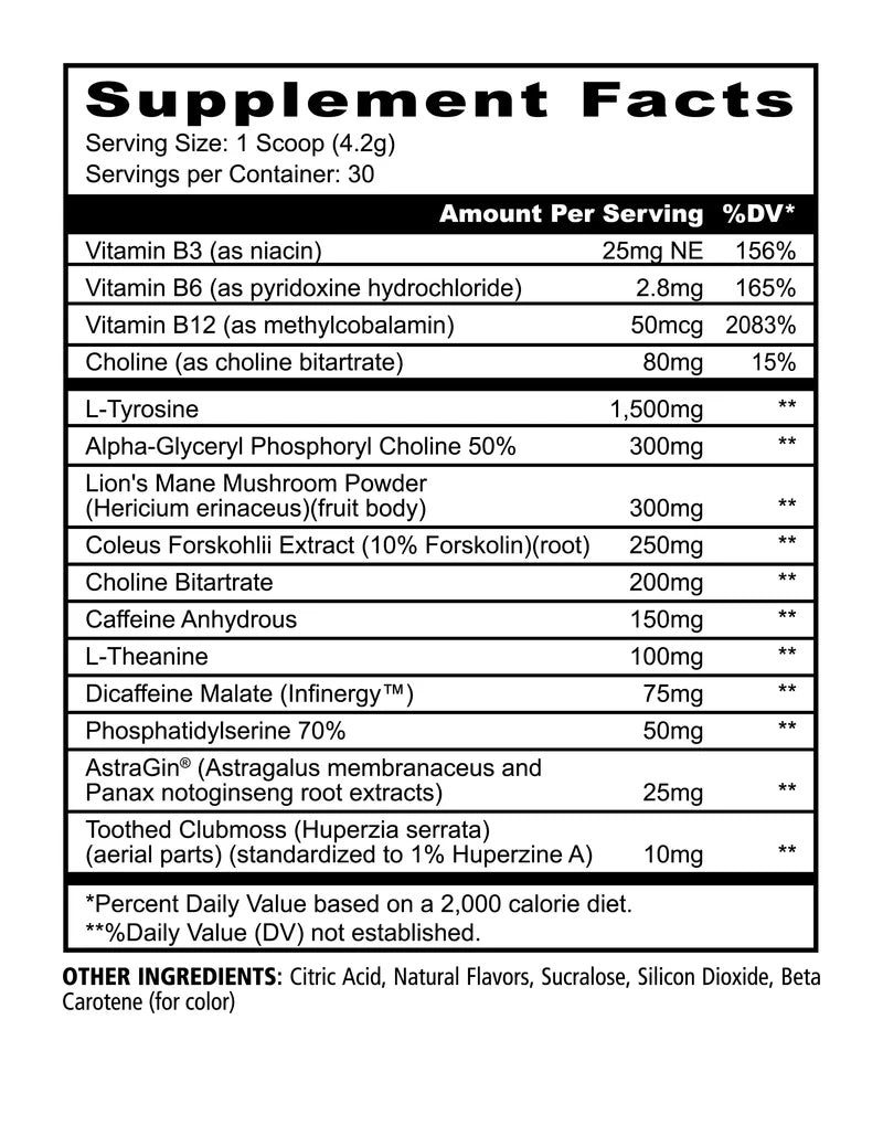 Panda Supps | FOCUS | 30 Servings