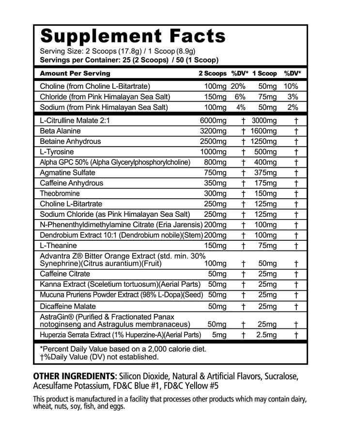 Panda Supps | Rampage Preworkout | Goblin Limited Edition