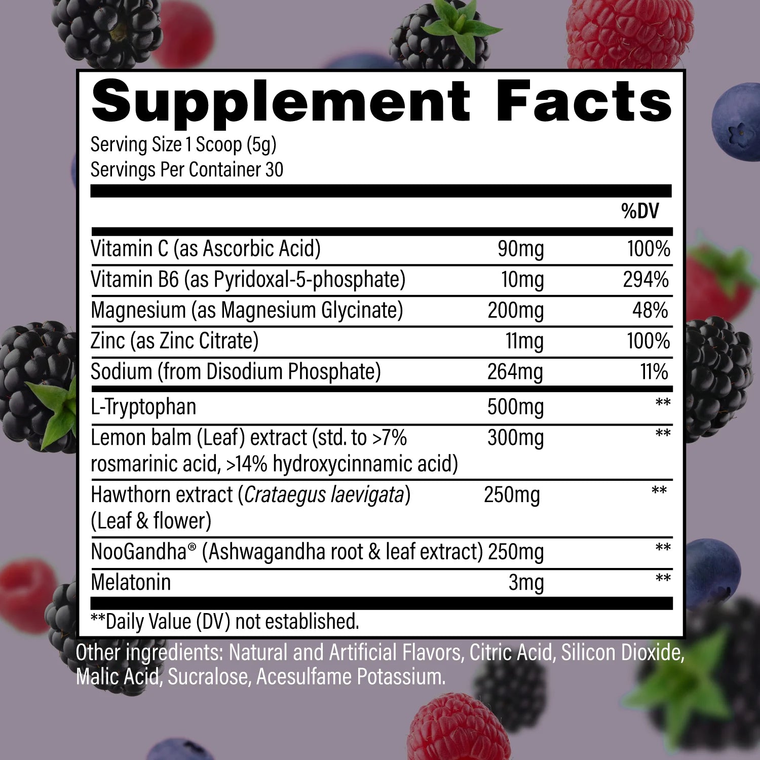 Raw Nutrition | Sleep | Natural Sleep Aid With Noogandha