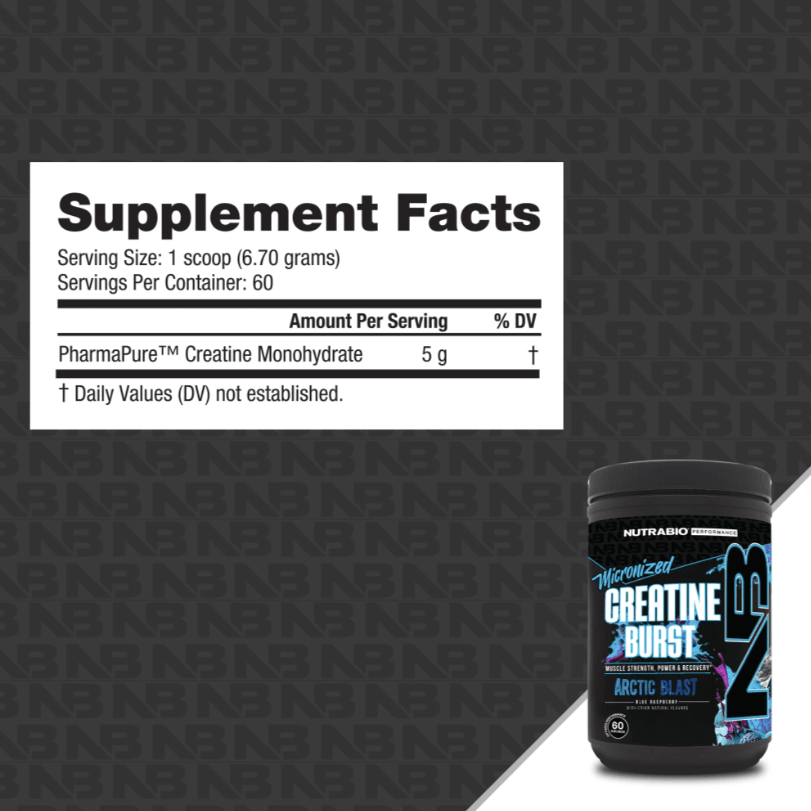 NutraBio | Creatine Burst