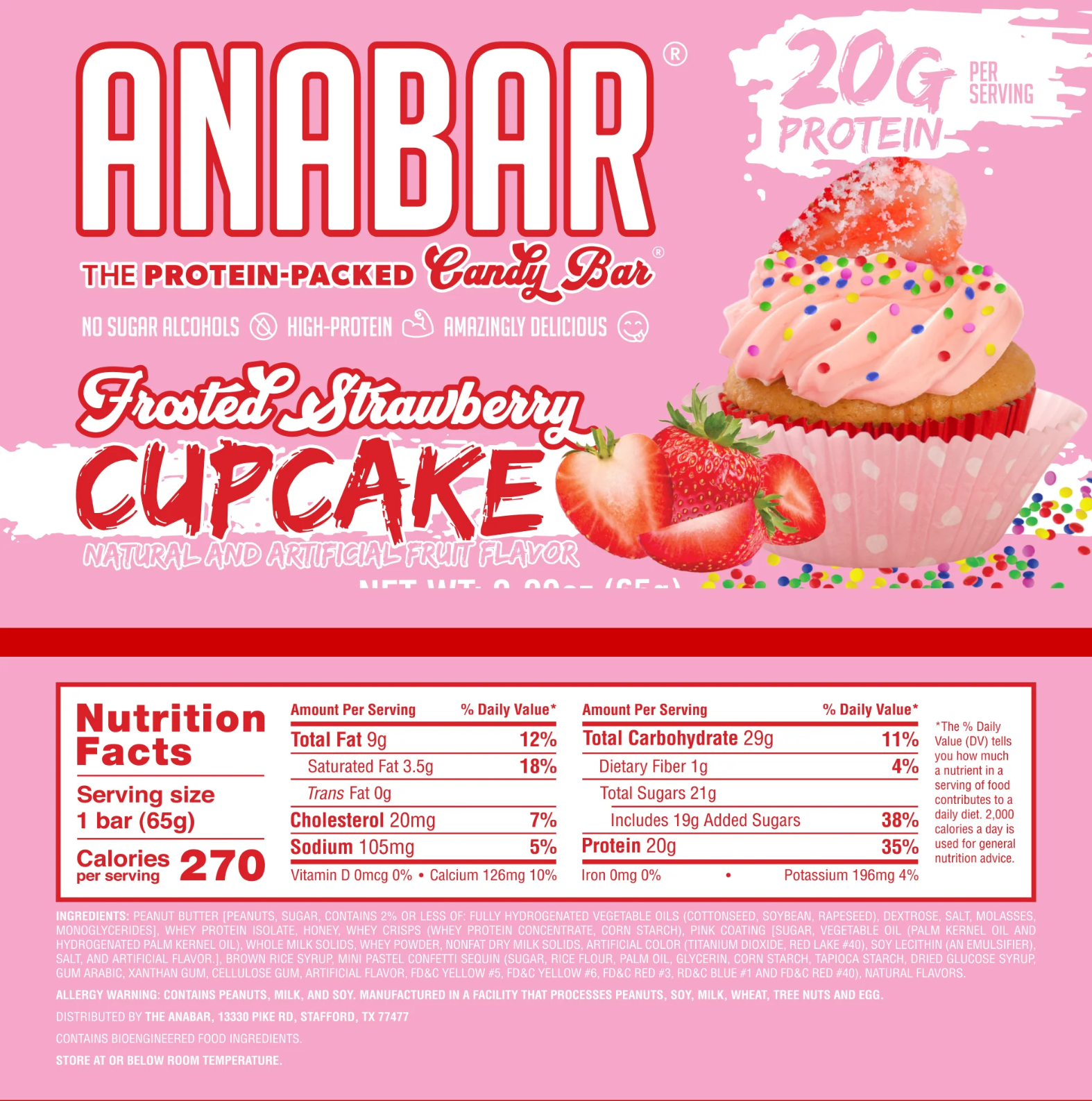 Anabar | Protein Bar - Product Image | Nutrastop