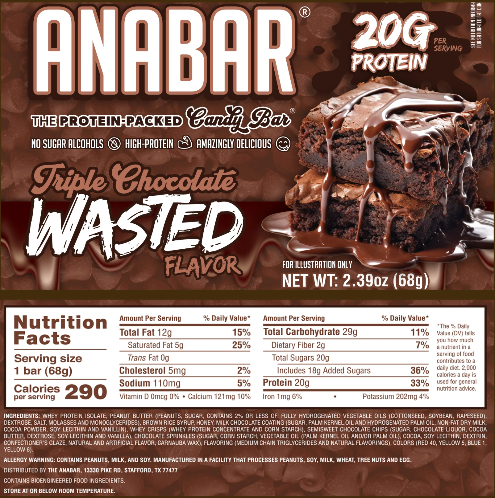 Anabar | Protein Bar - Product Image | Nutrastop