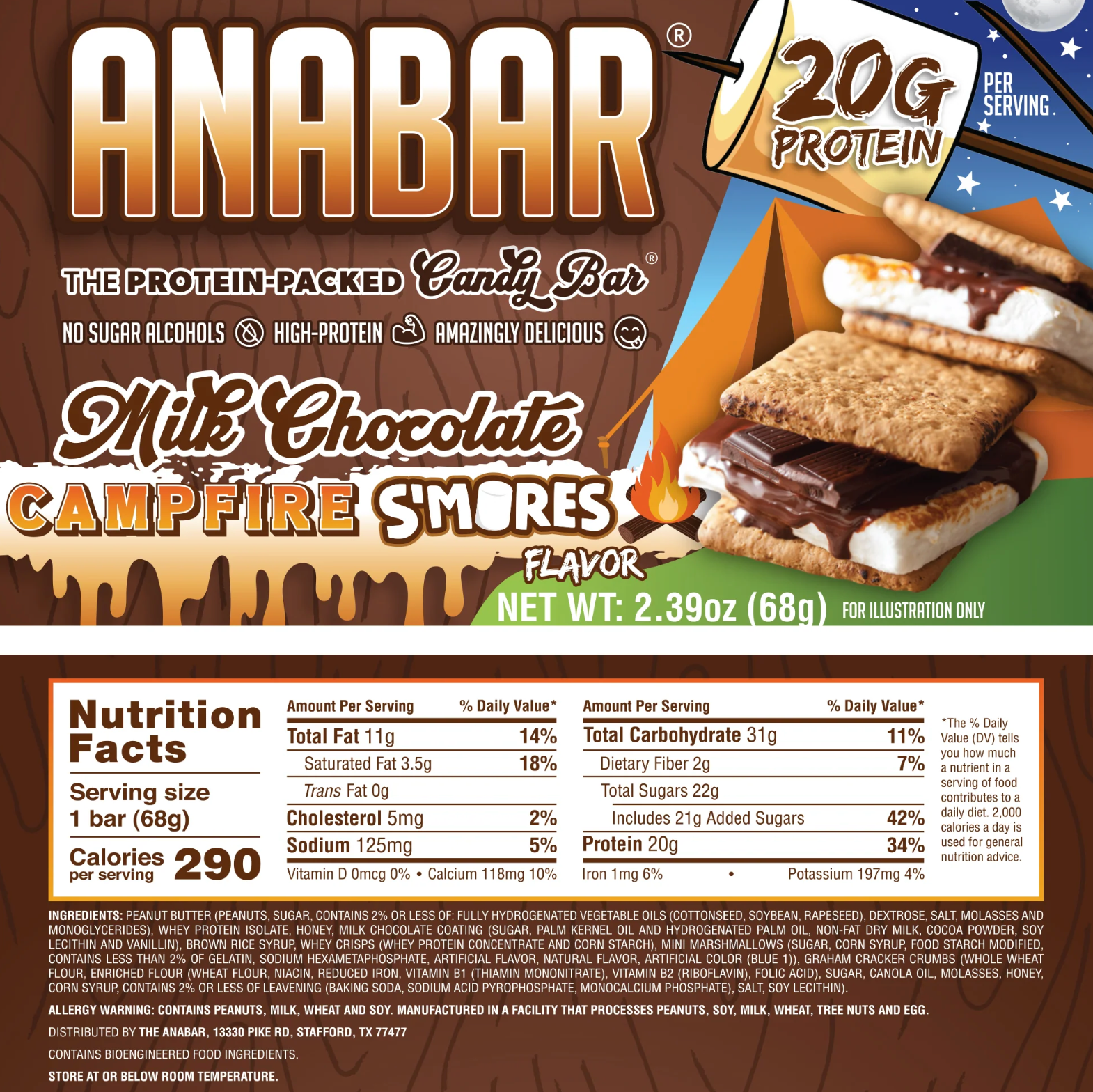Anabar | Protein Bar - Product Image | Nutrastop