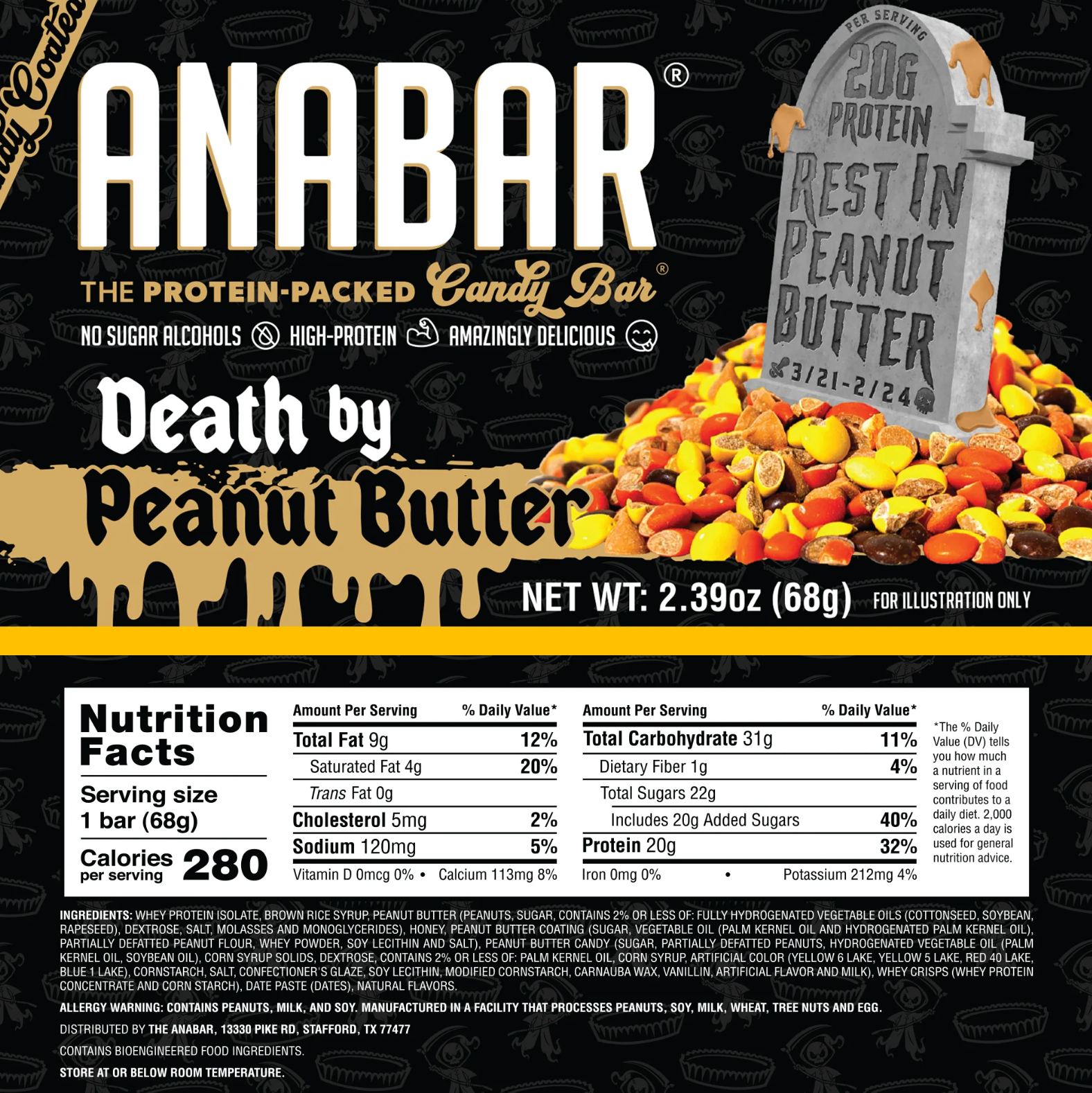 Anabar | Protein Bar - Product Image | Nutrastop