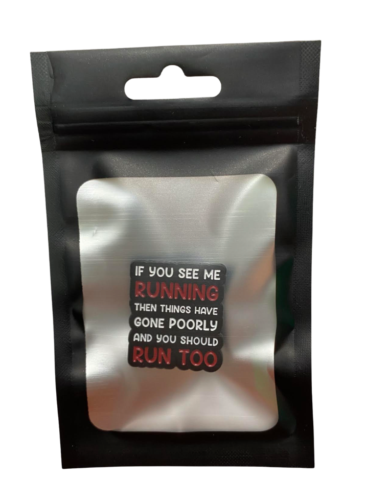 "If You See Me Running" | Pin